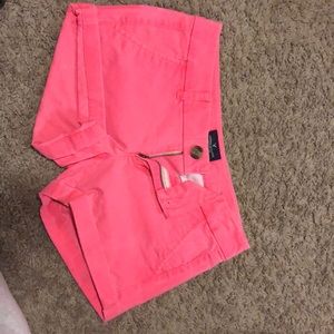 Bright pink American Eagle shorts